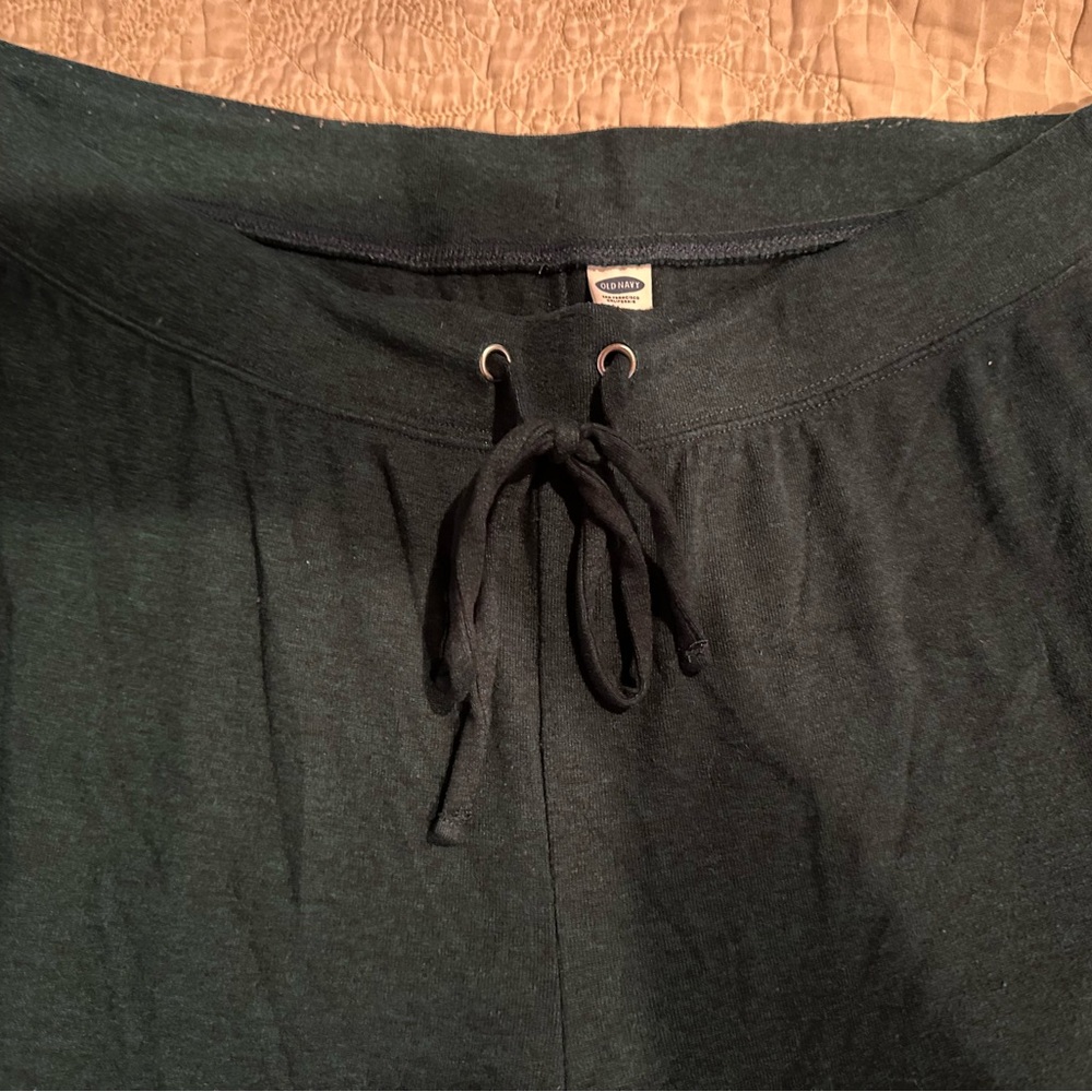 Women’s Size- large- Old Navy turquoise Drawstring sweat Pants - Picture 3 of 10
